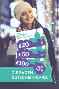 Baden Gutschein Card